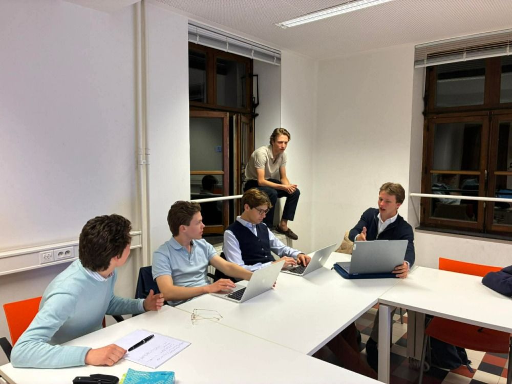 Insight@ members during a working session